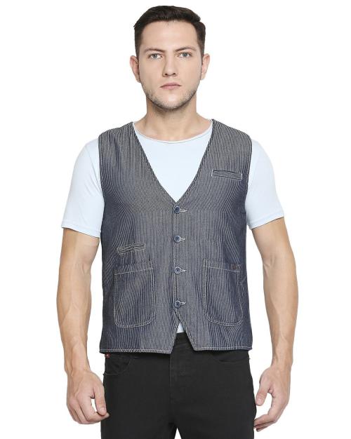 Waistcoat with Patch Pockets