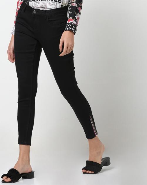 Ankle-Length Skinny Jeans