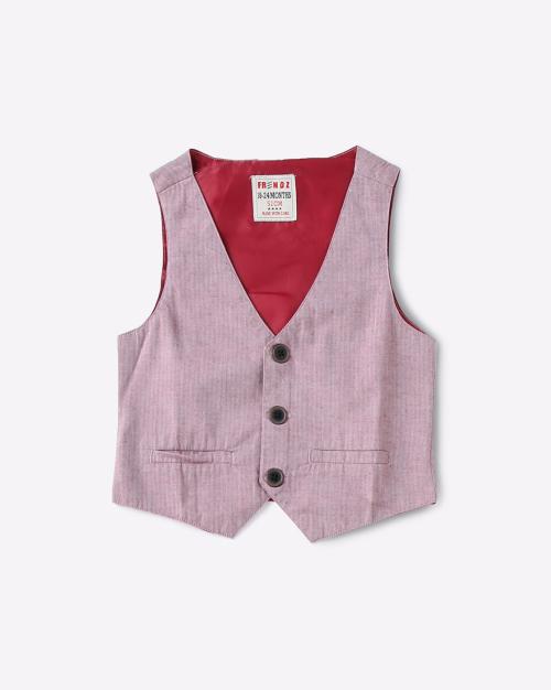 Waistcoat with Welt Pockets