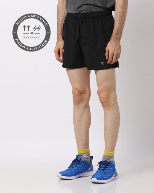 Reflective Running Shorts with Insert Pockets