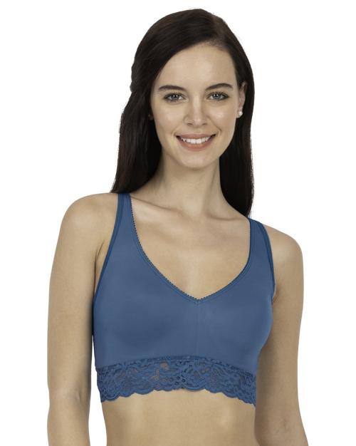 Smooth Lace Plunge Bralette