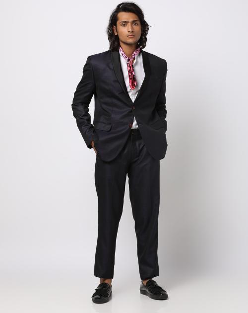 Slim-Fit Blazers with Trouser Set