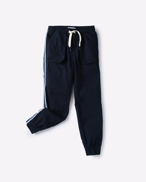 Cotton Joggers with Insert Pockets