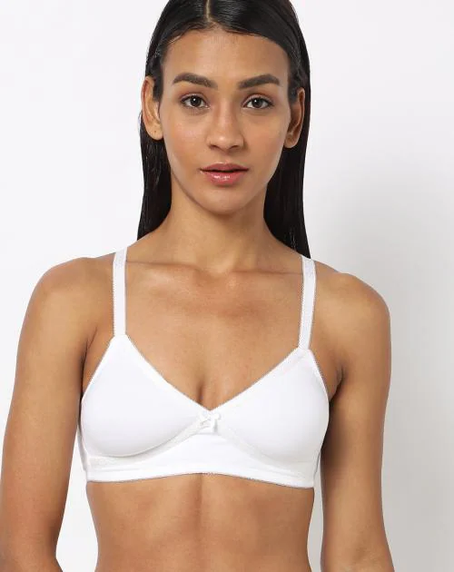 Cross-Over Bra with Adjustable Straps