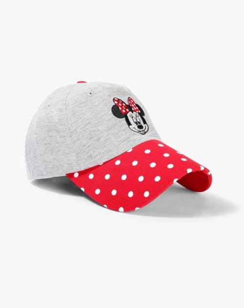 Baseball Cap with Minnie Mouse Embroidery