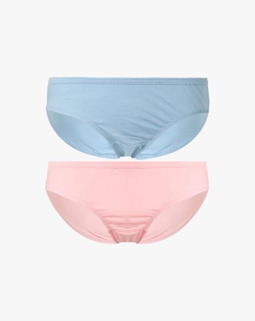 Pack of 2 Textured Bikini Panties
