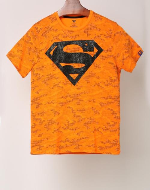 Superman Print Crew-Neck T-shirt