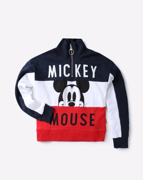 Mickey Mouse Typographic Sweatshirt