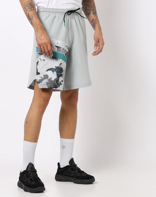 Shorts with Placement Print
