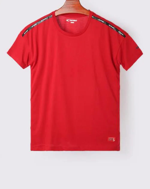 Rone Crew-Neck T-shirt with Brand Taping