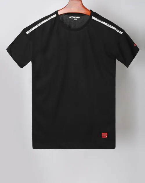 Rone Crew-Neck T-shirt with Brand Taping