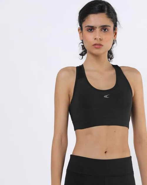 Textured Padded Sports Bra