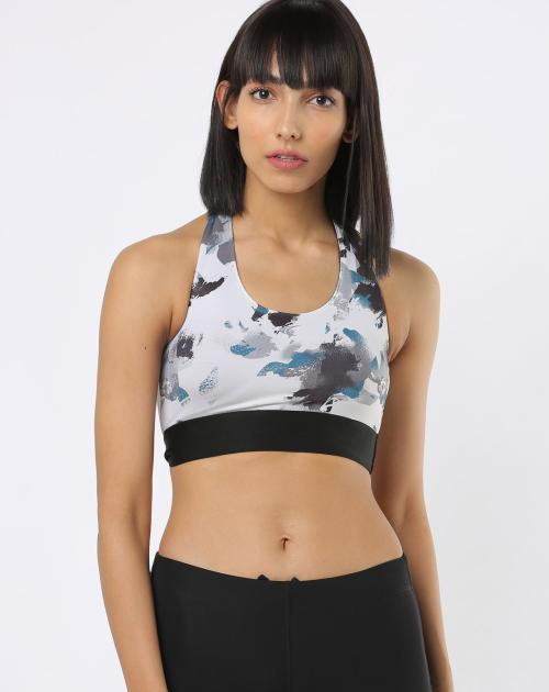 Antibacterial Criss-Cross Strap Sports Bra