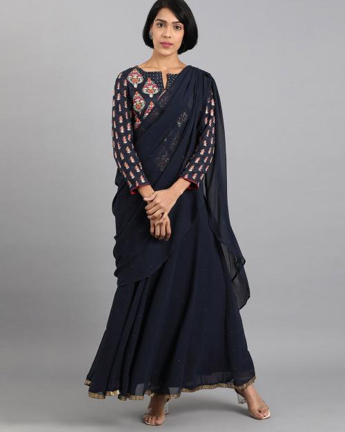 Wishful Drape-Style Kurta Set