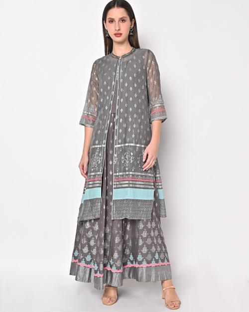 Printed Straight Jacket