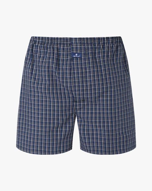 Checked Boxers with Elasticated Waistband
