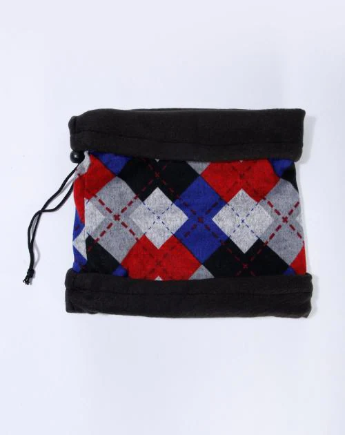 Checked Neck Warmer