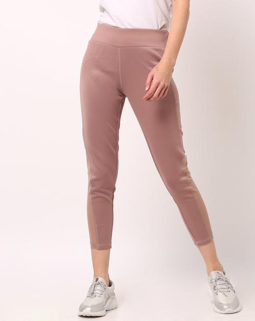 Panelled Mid-Calf Length Leggings