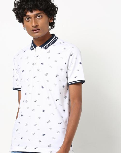 Printed Polo T-shirt