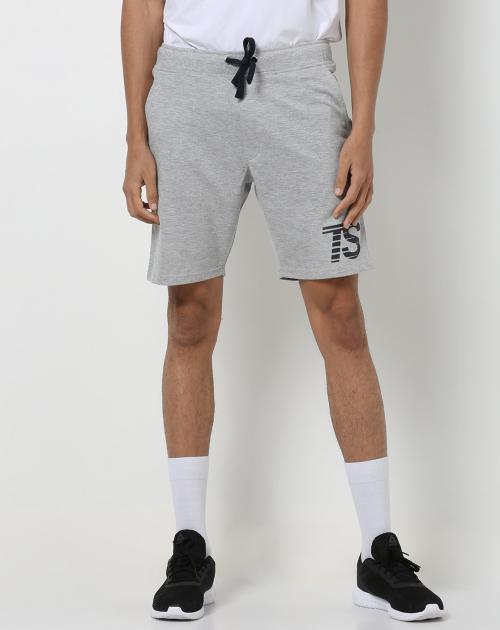 Drawstring Shorts with Side Pockets