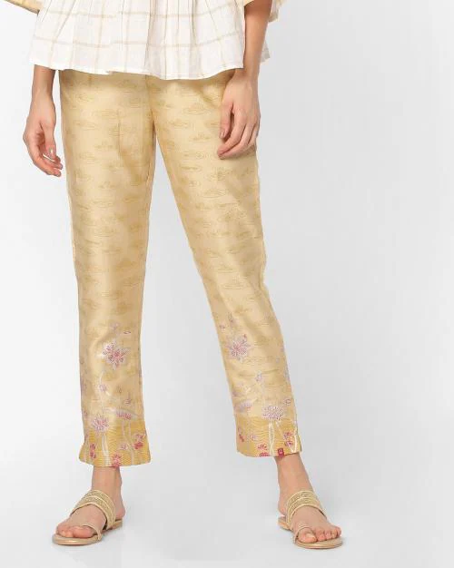 Printed Cotton Pants