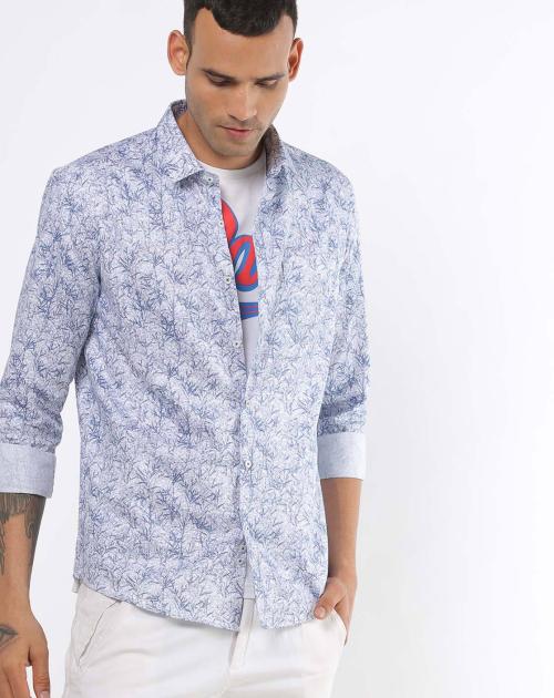 Printed Slim Fit Shirt