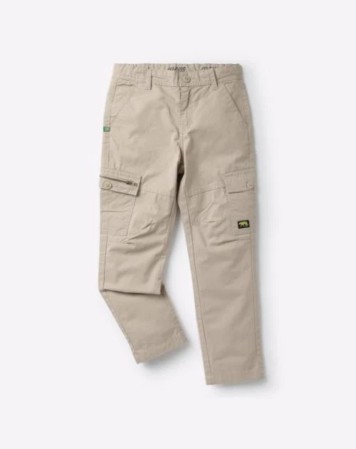 Cargo Pants with Button Closure