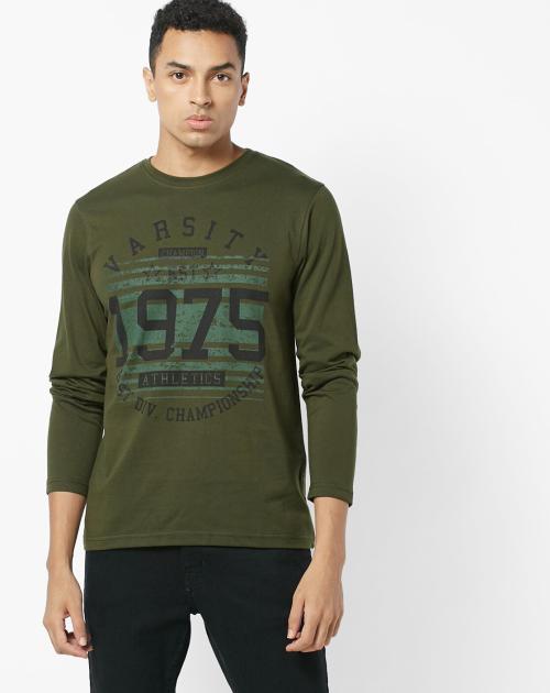 Graphic Print Crew-Neck T-shirt