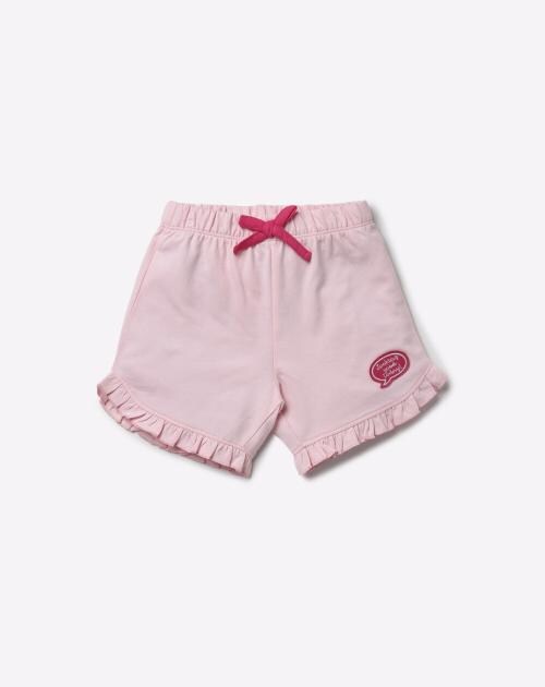 Shorts with Ruffled Trims