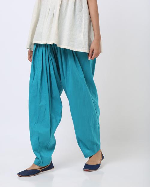 Patiala Pants with Drawstring Waist