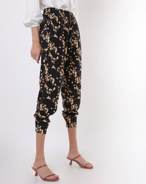 Floral Print Joggers with Insert Pockets JioMart