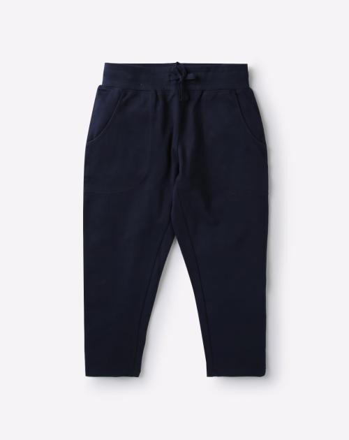 Drawstring Capris with Slant Pockets