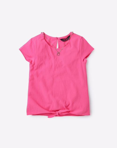 Top with Tie-Up & Chain