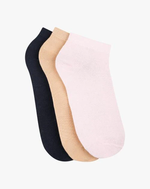 Pack of 3 Ankle-Length Socks
