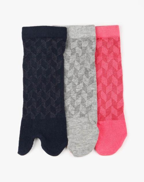 Pack of 3 Split Toe Socks