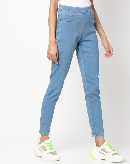 Jeggings with Elasticated Waist