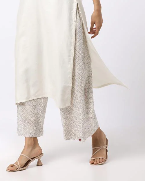 Printed Palazzo Pants