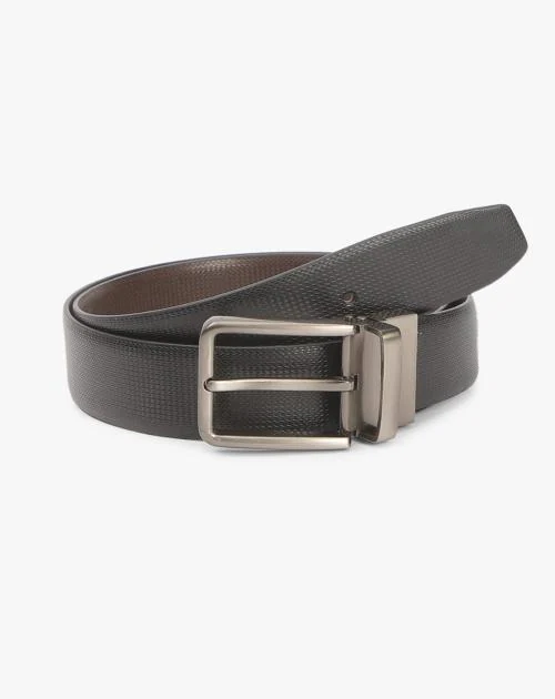 Reversible Belt with Buckle Closure