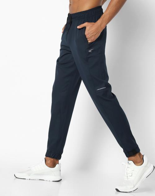 Running Track Pants with Elasticated Drawstring Waist
