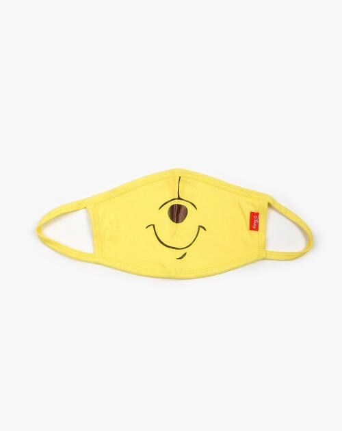 Pooh Print Face Mask