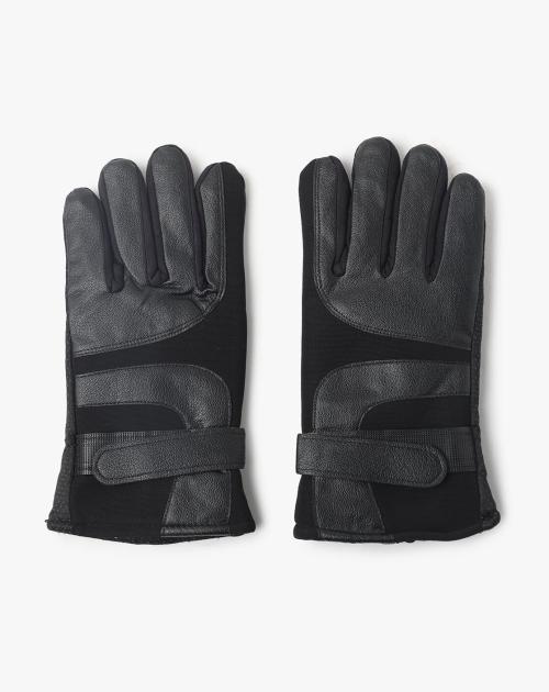 Adjustable Biker Gloves