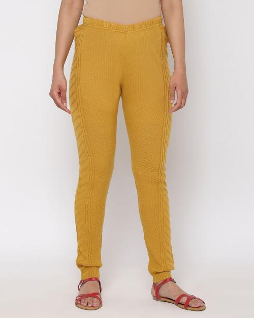 Women Cable Knit Leggings