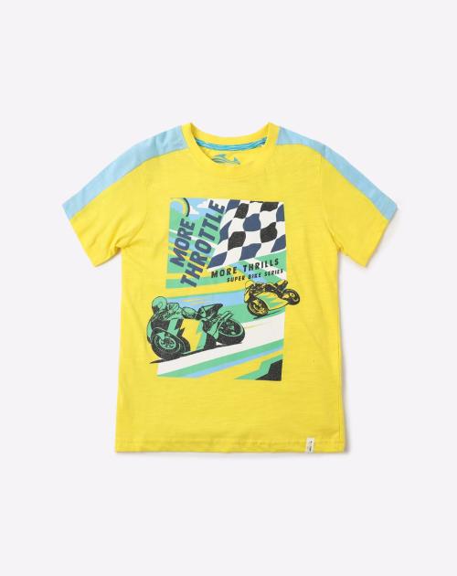 Printed Round-Neck T-shirt