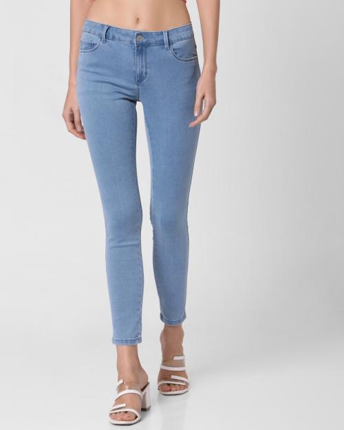 riders mid rise skinny jeans