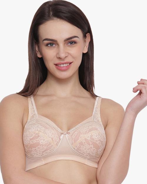 Lace Padded Bra with Adjustable Straps