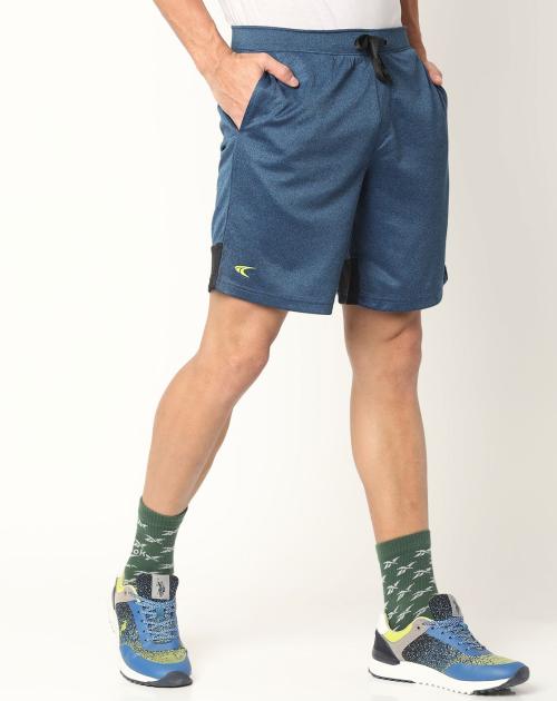 Panelled Mid-Rise Shorts