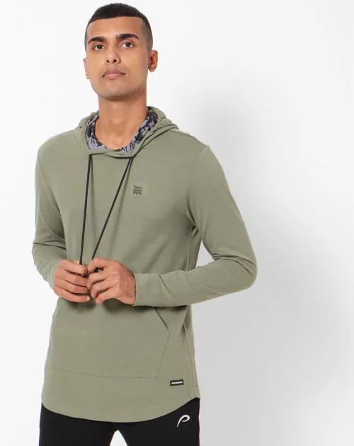 kangaroo pocket tee shirt