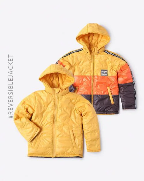 Reversible Hooded Jacket