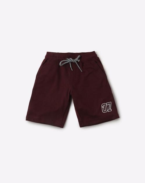 Drawstring Shorts with Slant Pockets