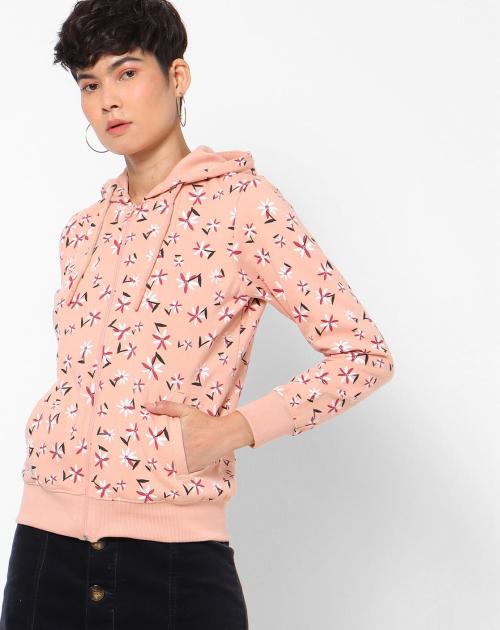 Printed Hooded Sweatshirt
